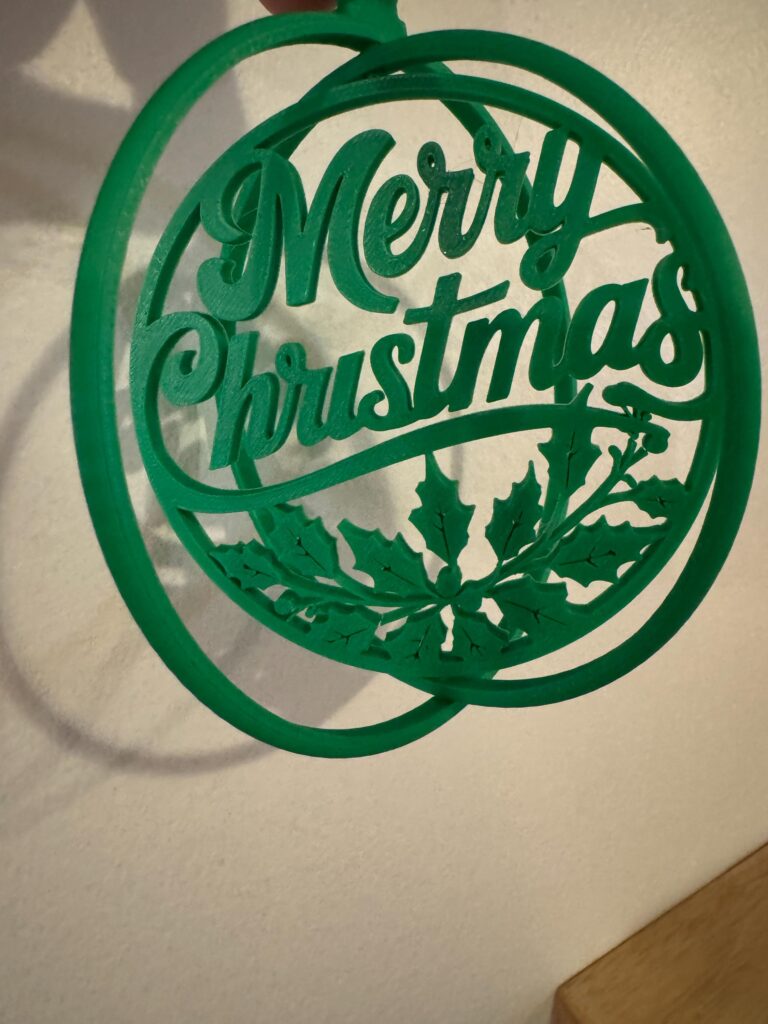 Merry Christmas Ornament