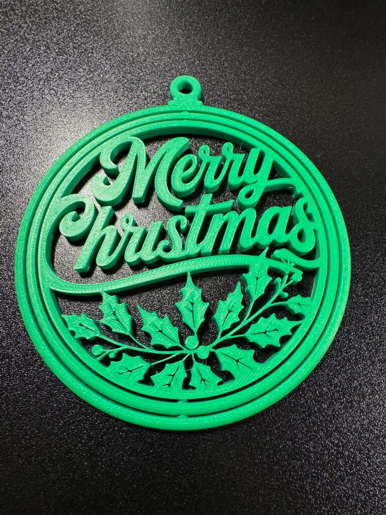 Merry Christmas Ornament