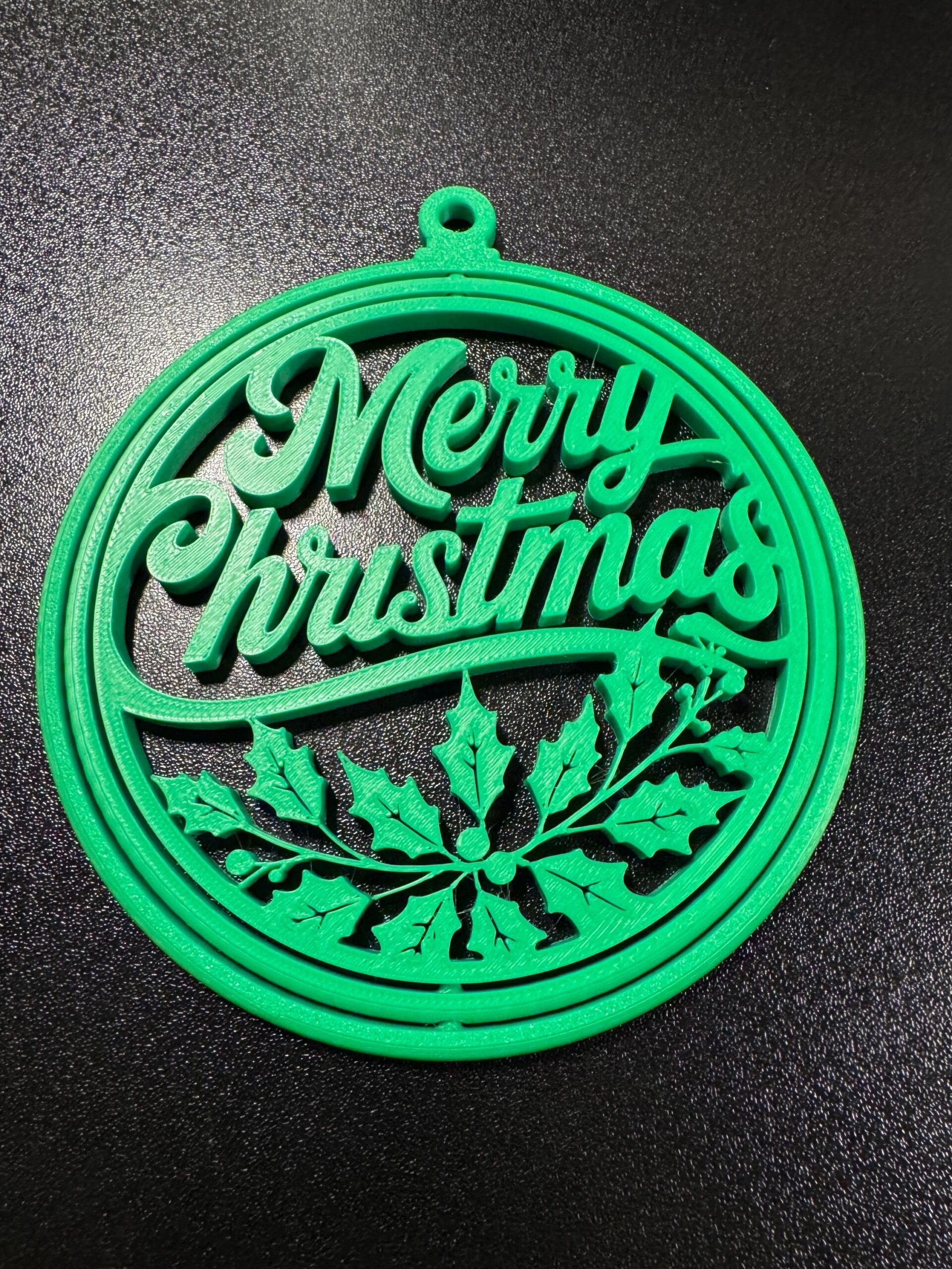 Merry Christmas Ornament